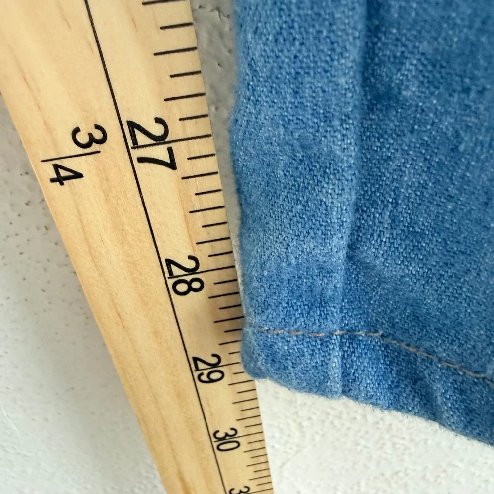 Vtg 70s Wrangler Jeans Western Rancher Pants Made in USA Blue Trousers 36 x‎ 29